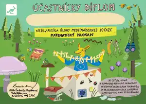 Diplom Klokan web